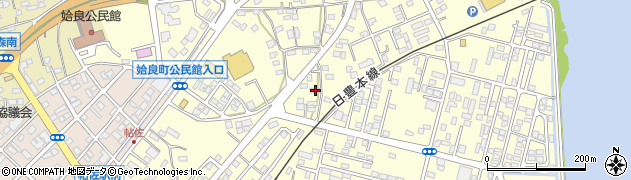 鹿児島県姶良市東餅田1679周辺の地図
