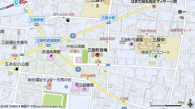 〒889-1900 宮崎県北諸県郡三股町（以下に掲載がない場合）の地図