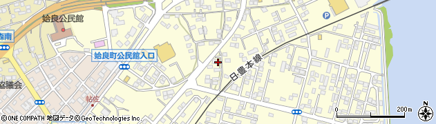 鹿児島県姶良市東餅田1686周辺の地図