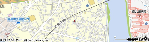 鹿児島県姶良市東餅田1465周辺の地図