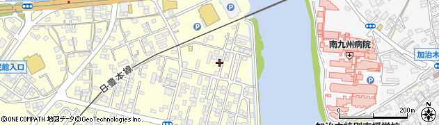 鹿児島県姶良市東餅田991周辺の地図