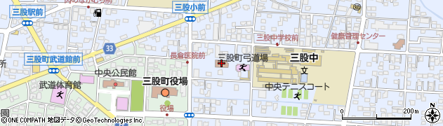 第一地区分館周辺の地図