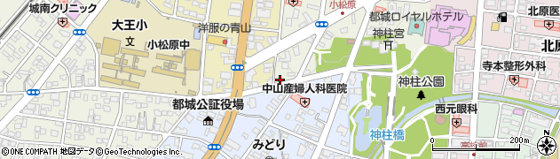 宮崎県都城市小松原町1151周辺の地図