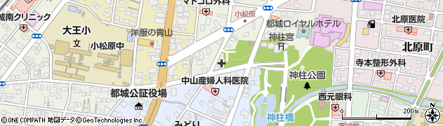 宮崎県都城市小松原町1149周辺の地図