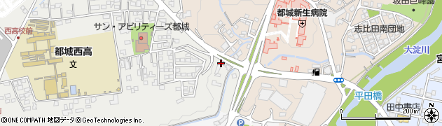 南九交通タクシー本社周辺の地図