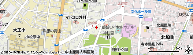 なぎさ本舗京都屋都城店周辺の地図