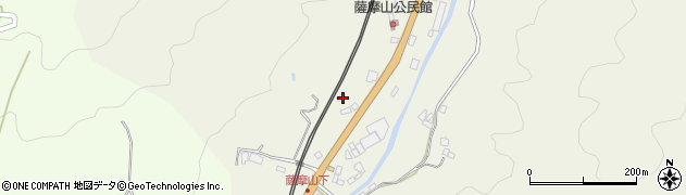 鹿児島県いちき串木野市薩摩山13223周辺の地図