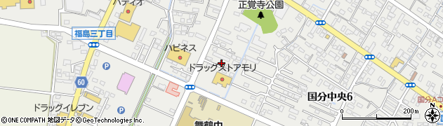 松薗司法書士事務所周辺の地図
