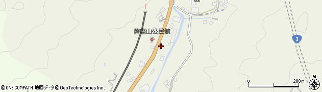 鹿児島県いちき串木野市薩摩山13336周辺の地図