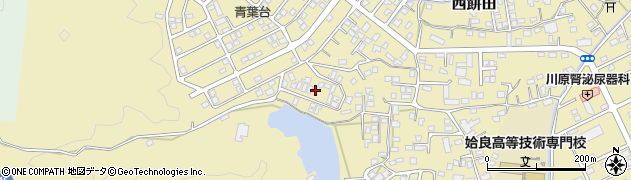 日本経済新聞　姶良東部販売所周辺の地図