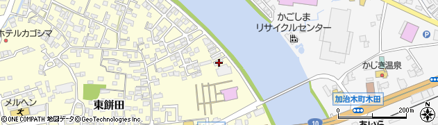 鹿児島県姶良市東餅田857-1周辺の地図