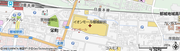 ペッパーランチイオンモール都城駅前店周辺の地図