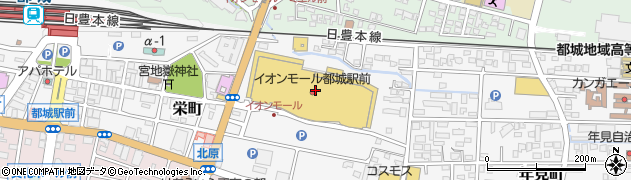 マジックミシン　イオンモールミエル都城駅前店周辺の地図