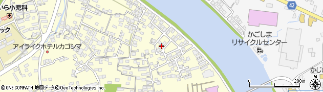 鹿児島県姶良市東餅田811周辺の地図