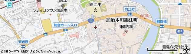 錦江第2公園周辺の地図