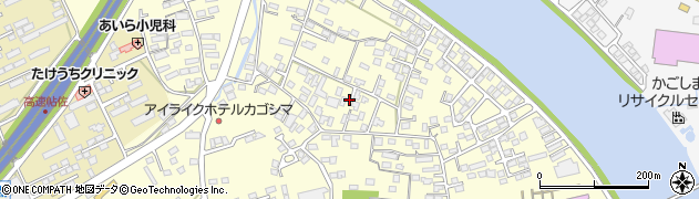 鹿児島県姶良市東餅田757周辺の地図