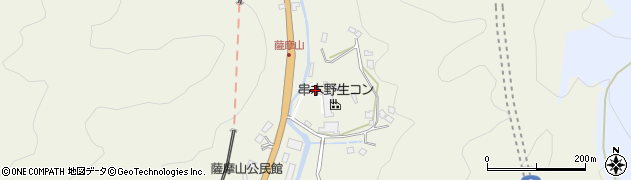 鹿児島県いちき串木野市薩摩山3205周辺の地図