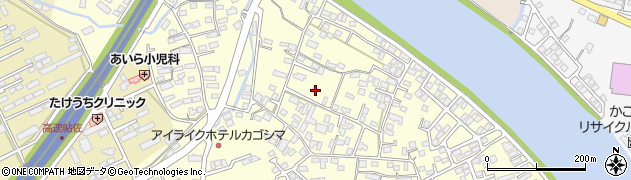 鹿児島県姶良市東餅田741周辺の地図