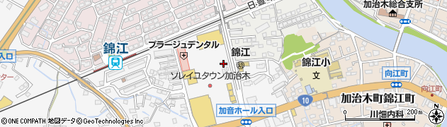 買取専門店大吉タイヨー西加治木店周辺の地図