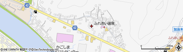加治木天国会館周辺の地図