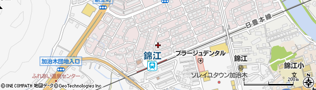 錦江駅前レディースはり・きゅう院周辺の地図