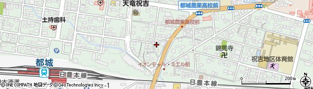 宮崎県都城市千町5238周辺の地図