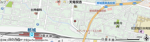 宮崎県都城市千町5248周辺の地図