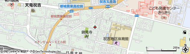 宮崎県都城市千町4955周辺の地図