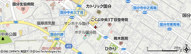 酒膳福田周辺の地図