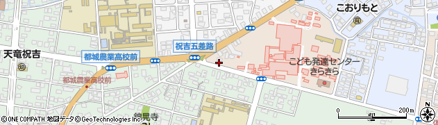 宮崎県都城市祝吉町5009周辺の地図