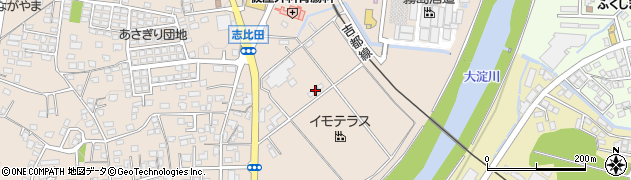 志比田Ｋハイツ１周辺の地図