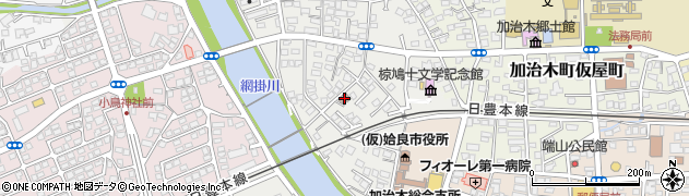田中公民館周辺の地図