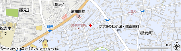 株式会社新和コンサルタント　宮崎支店周辺の地図