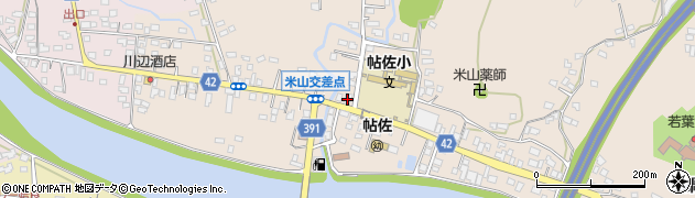 三阪商店周辺の地図
