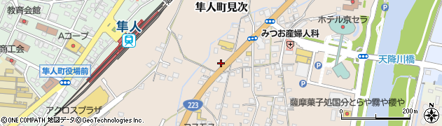 株式会社九州あいおいサービス　霧島支店周辺の地図