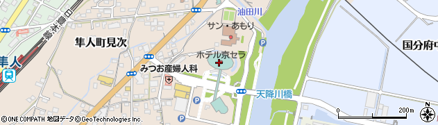 ホテル京セラ　資材部周辺の地図