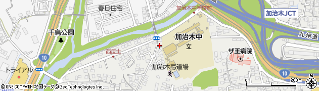 高井田簡易郵便局周辺の地図