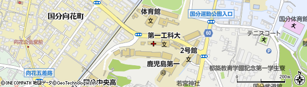 第一工業大学　入試事務局周辺の地図