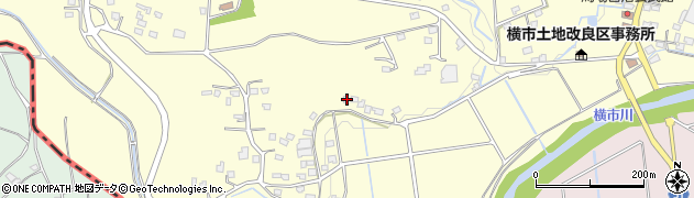 宮崎県都城市横市町6548周辺の地図