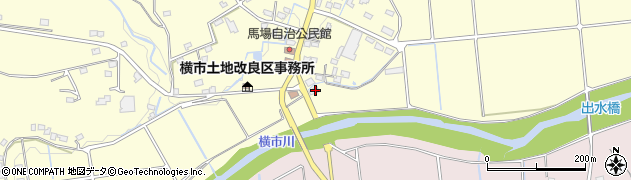 宮崎県都城市横市町86周辺の地図