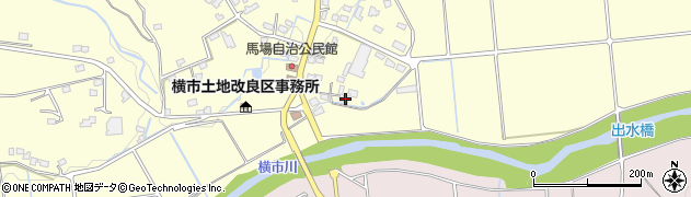 宮崎県都城市横市町97周辺の地図