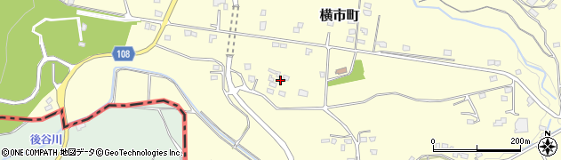 宮崎県都城市横市町6599周辺の地図