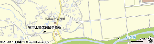 宮崎県都城市横市町120周辺の地図