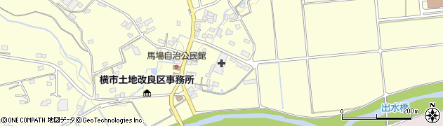 宮崎県都城市横市町116周辺の地図