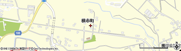 宮崎県都城市横市町6467周辺の地図