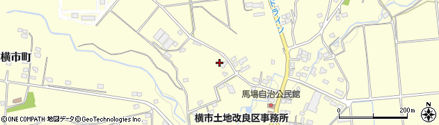 宮崎県都城市横市町44周辺の地図