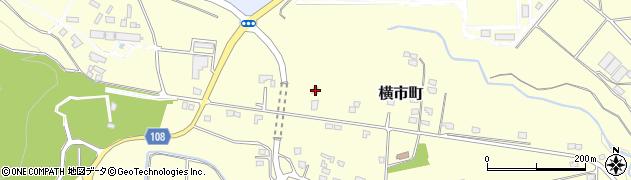宮崎県都城市横市町6435周辺の地図
