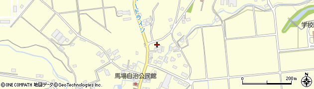 宮崎県都城市横市町104周辺の地図