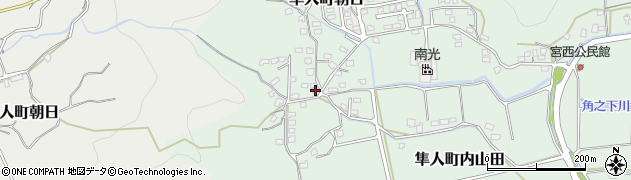 鹿児島県霧島市隼人町内山田1471周辺の地図