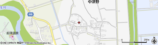 寿司うどん工房なかつ野周辺の地図
